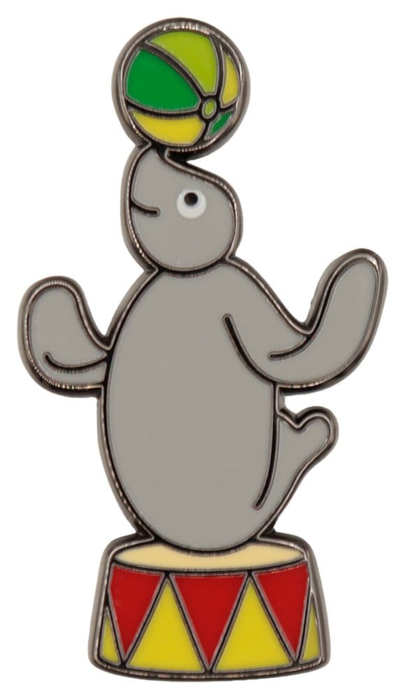 Pingu Mystery Pin Badges Blind Box Display (12)