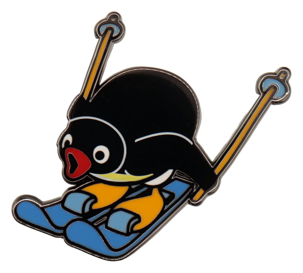 Pingu Mystery Pin Badges Blind Box Display (12)