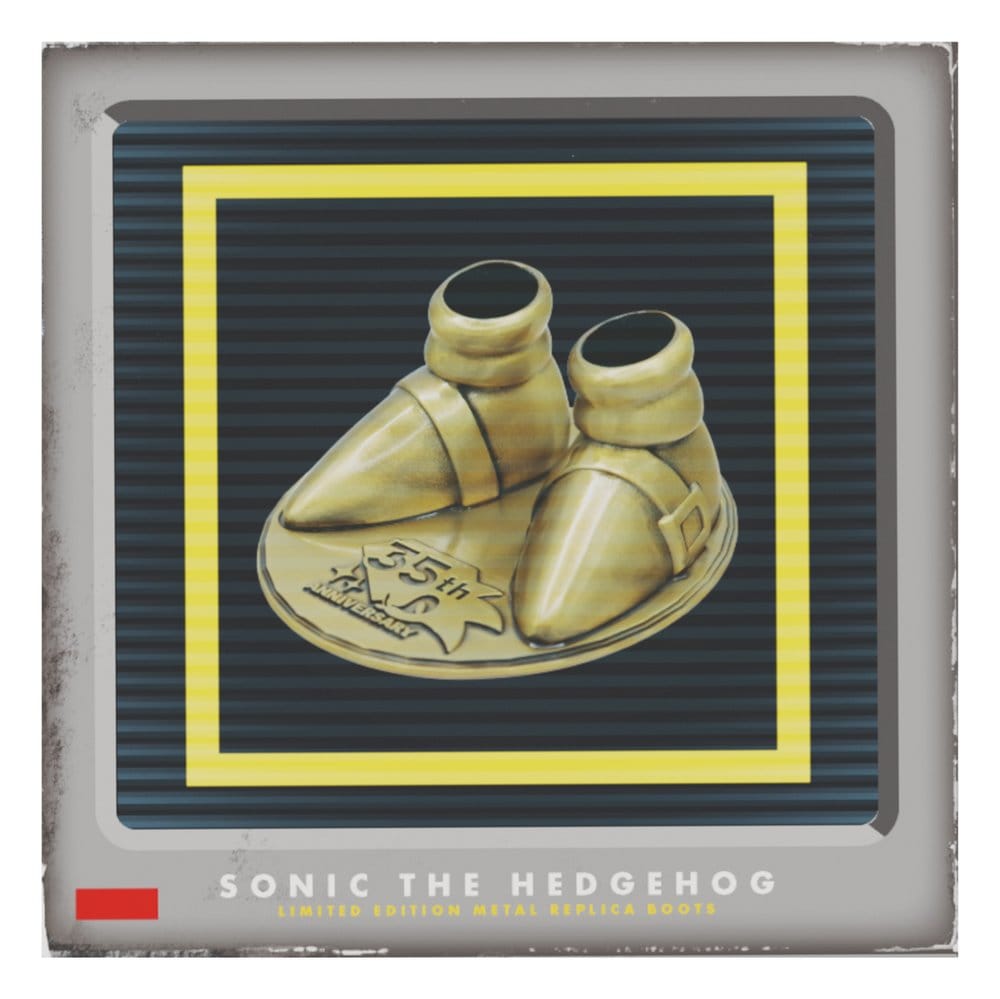 Sonic the Hedgehog Replica 35th Anniversary Metal Boot Limited Edition