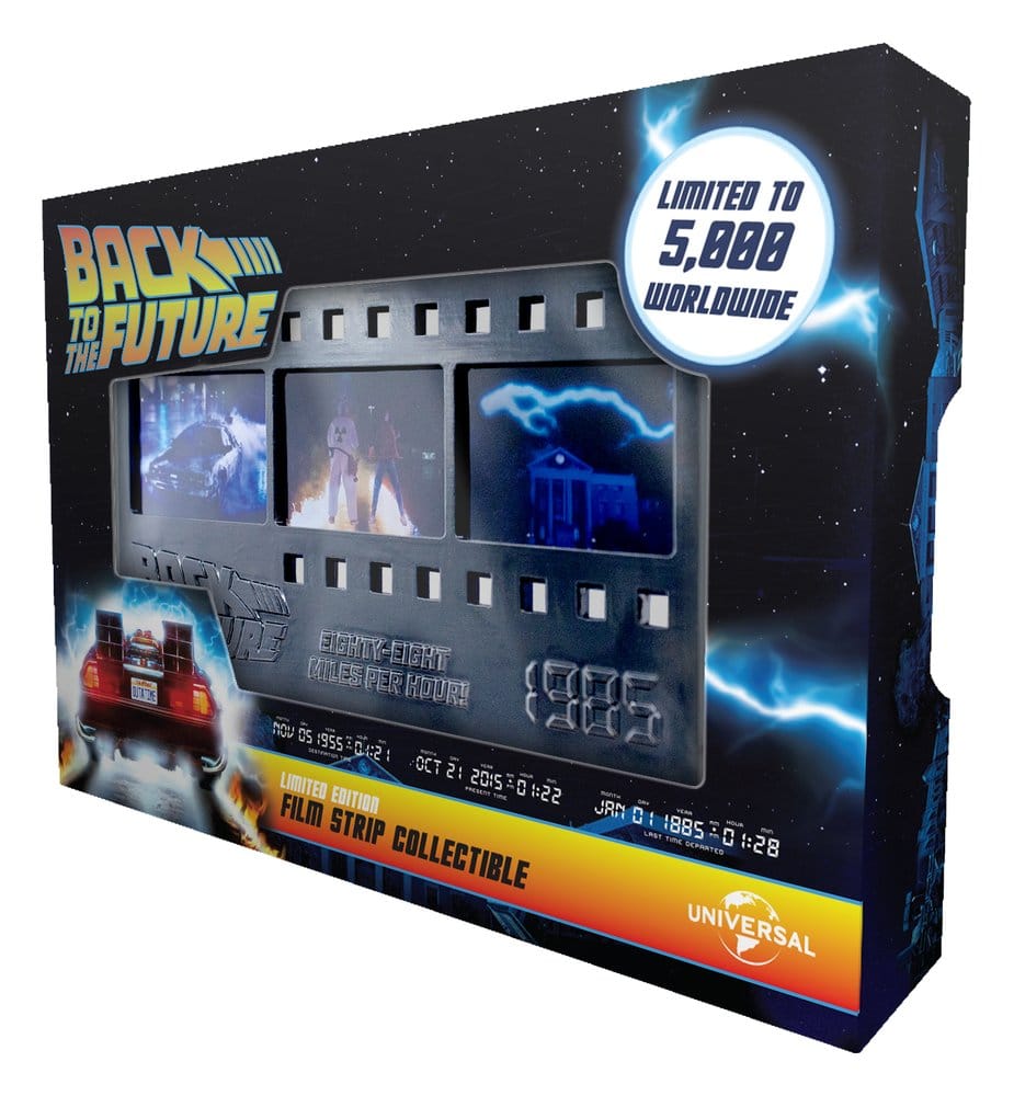 Back to the Future Ingot Metal Film Strip Collectible Limited Edition