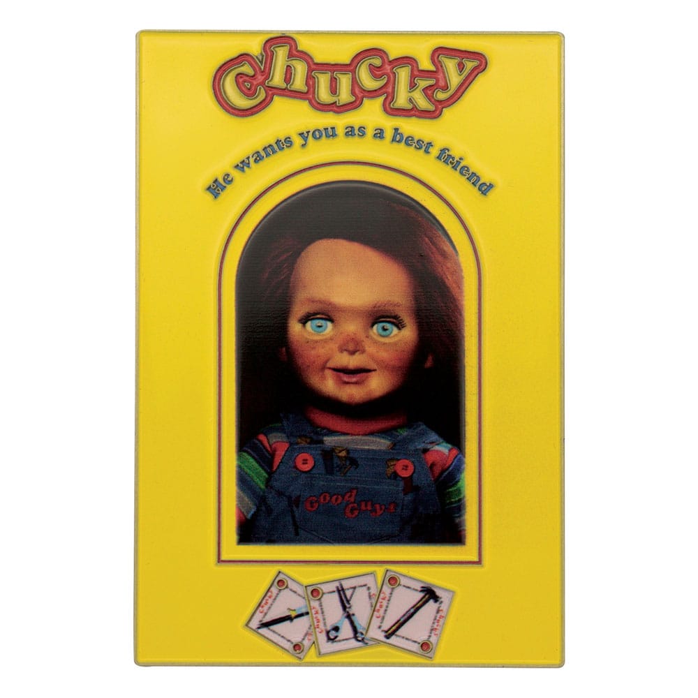 Kinderspiel-Barren- und Zauberkarte Chucky Limited Edition