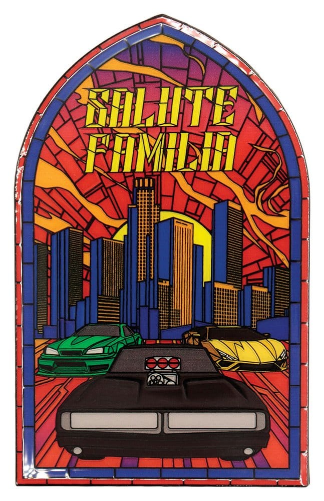 Fast & Furious Ingot Stained Glass Style Metal