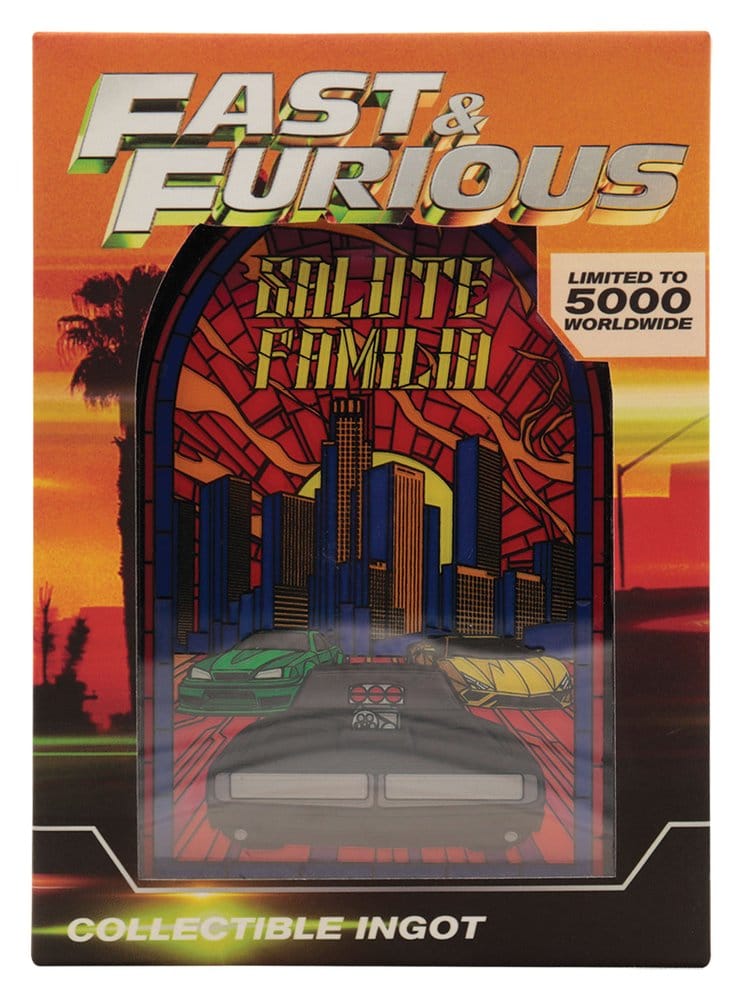 Fast & Furious Ingot Stained Glass Style Metal