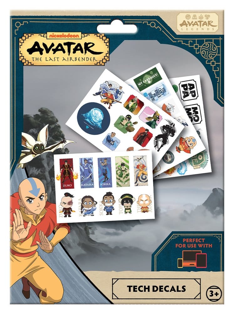 Avatar Operator Id Sticker Avatar: The Last Airbender Tech Sticker Pack