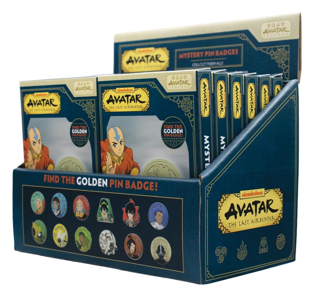 Avatar: The Last Airbender Mystery Pin Badges Blind Box Display (12)