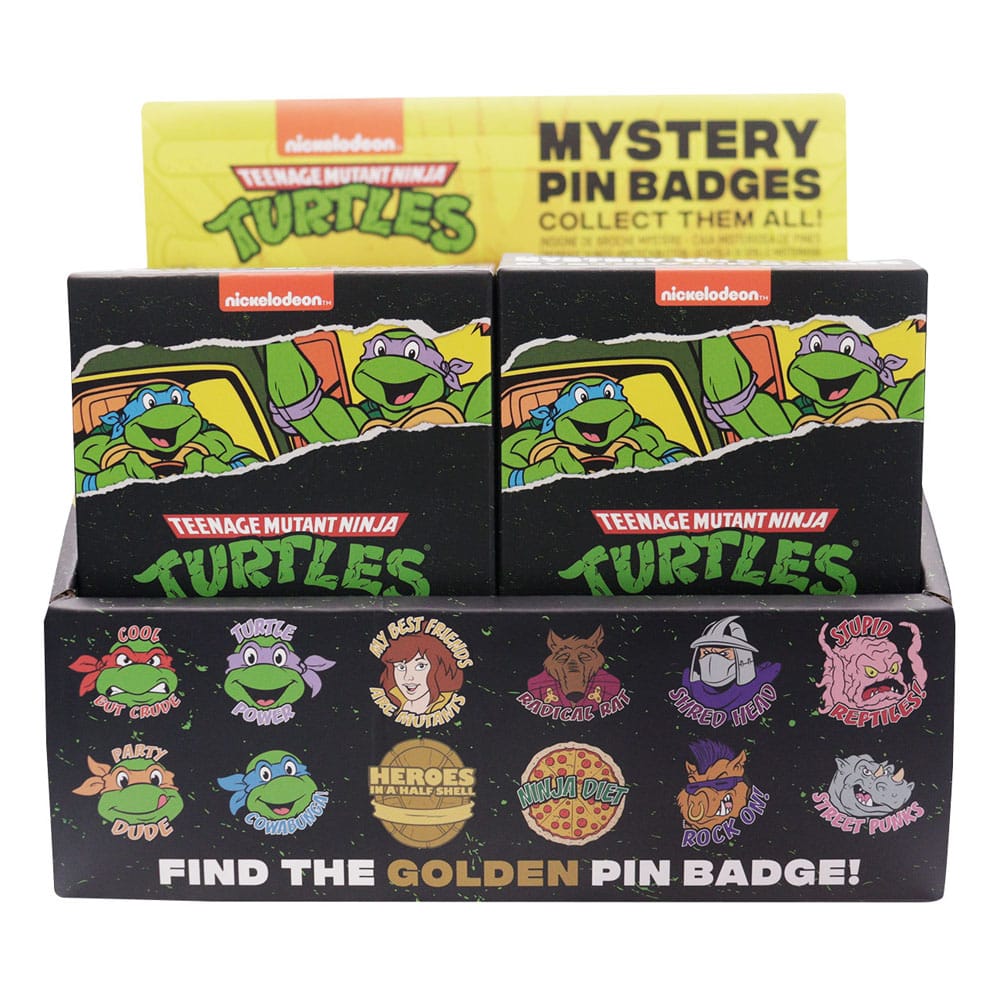 Pin-Abzeichen-Display „Teenage Mutant Ninja Turtles World“ (12)