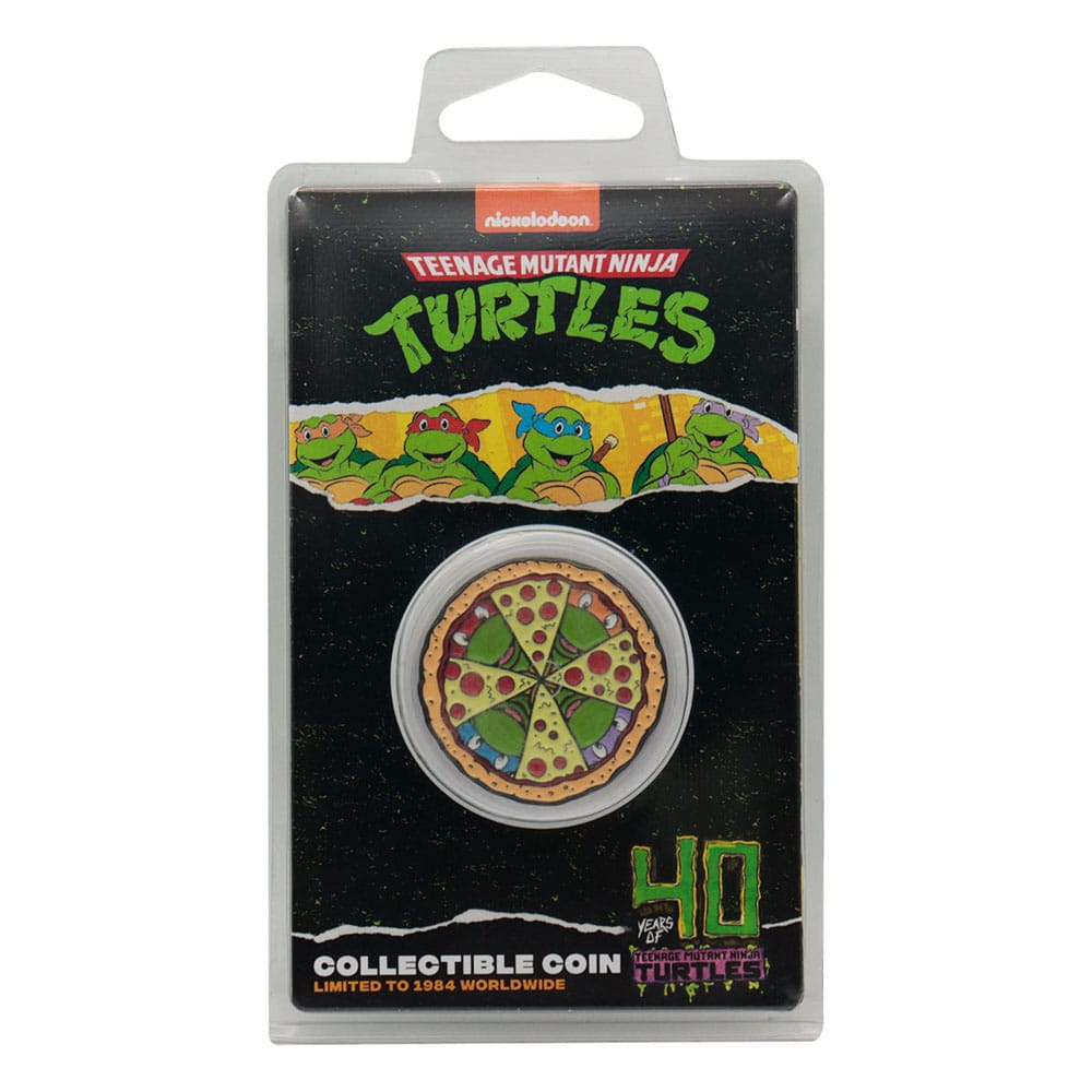 Teenage Mutant Ninja Turtles Sammelmünze zum 40-jährigen Jubiläum in limitierter Auflage