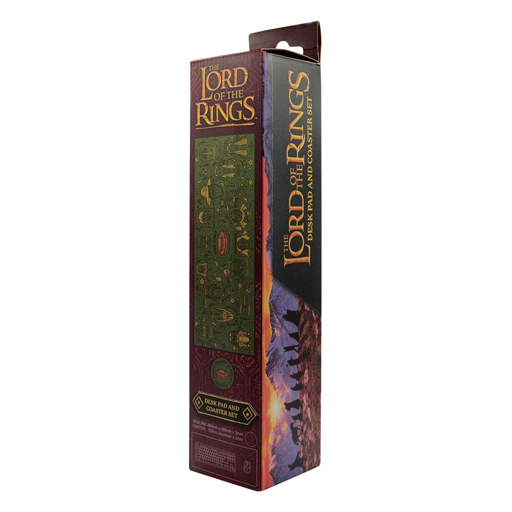 Lord of the Rings Desk Mat & Coaster Set