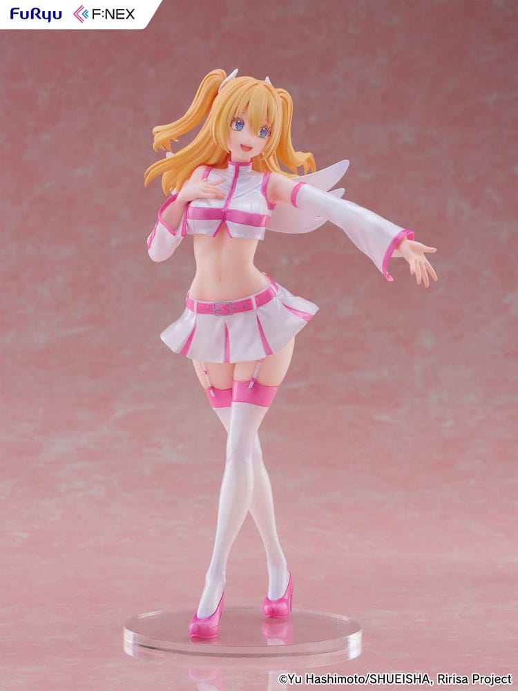 2.5 Dimensional Seduction F:Nex PVC Statue 1/7 Liliel Angel Paratroopers Lilysa 23 cm