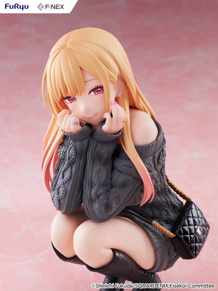 My Dress-Up Darling F:NEX PVC Figure 1/6 Marin Kitagawa knit Ver. 16 cm