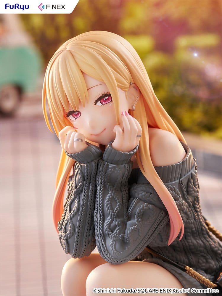 My Dress-Up Darling F:NEX PVC Figure 1/6 Marin Kitagawa knit Ver. 16 cm