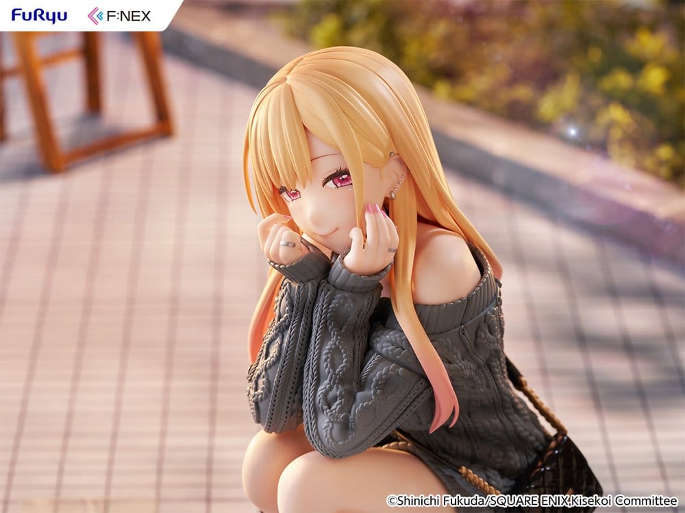My Dress-Up Darling F:NEX PVC Figure 1/6 Marin Kitagawa knit Ver. 16 cm