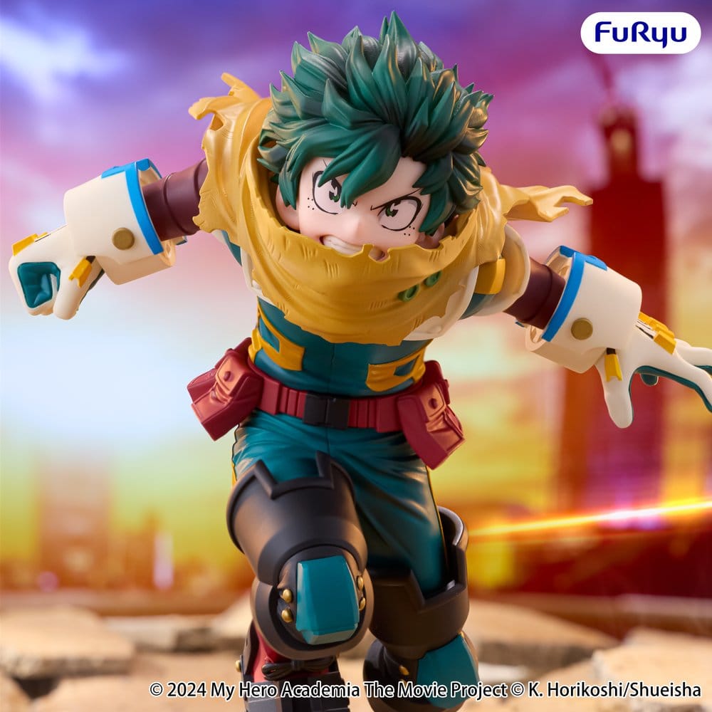 My Hero Academia: You're Next Muchute Figure PVC Figure Izuku Midoriya 16 cm