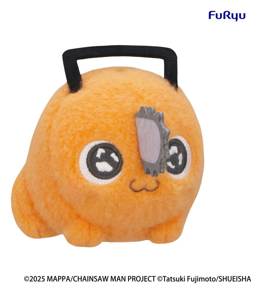 Chainsaw Man - The Movie: Reze Arc Milky Boa Mini Plush Toy -Pochita- A 10 cm