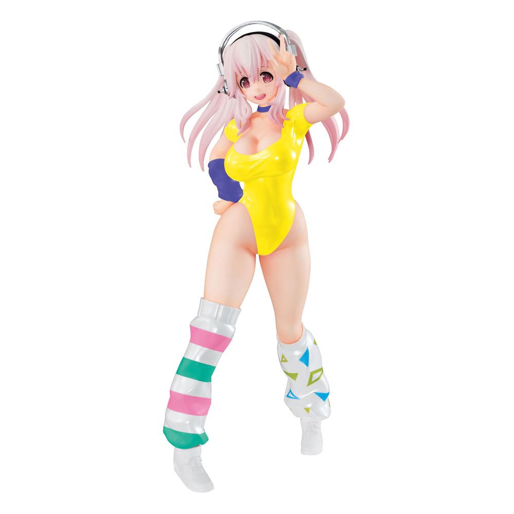 Super Sonico PVC Statue Super Sonico Concept Figure 80's/Another Color/Yellow Ver. 18 cm (re-run)