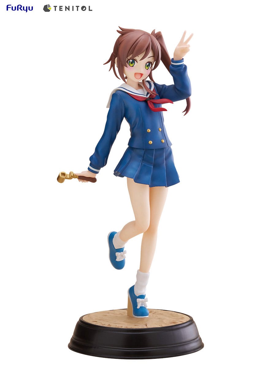 Zug bis zum Ende der Welt Tenitol PVC-Statue Shizuru Chikura 21 cm
