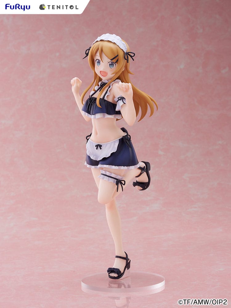Ore no Imouto ga Konna ni Kawaii Wake ga Nai. Tenitol Tall PVC Statue Kousaka Kirino swimsuits maid Ver. 30 cm
