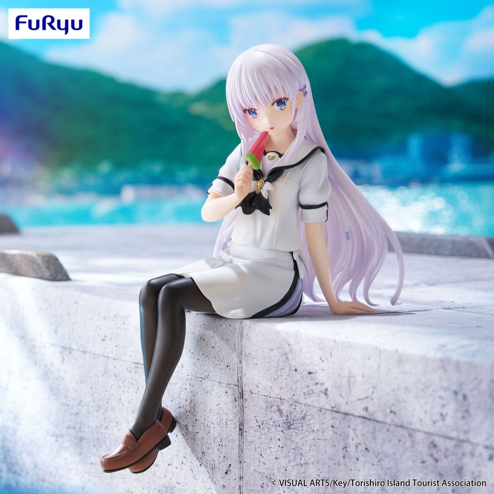 Summer Pockets Noodle Stopper PVC Statue Shiroha Naruse 15 cm