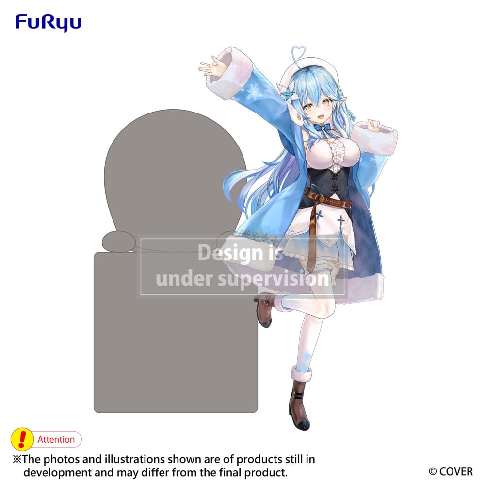 Hololive Production Hikkake PVC Statue Yukihana Lamy 10 cm
