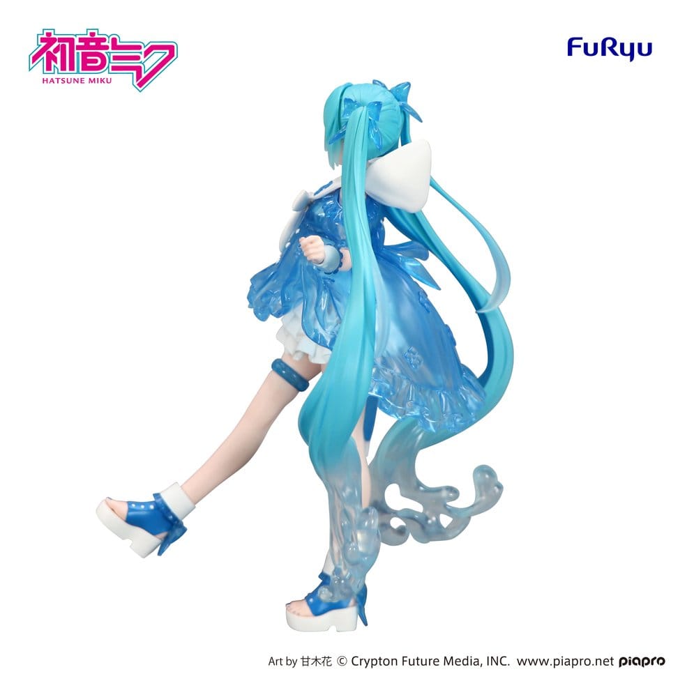 Hatsune Miku Trio-Try-iT PVC Statue Miku Rainy Dance 19 cm