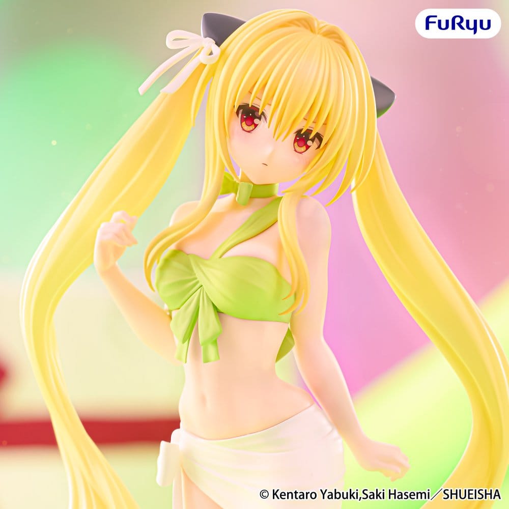 To Love-Ru Darkness BiCute Ribbons PVC Statue Golden Darkness 26 cm