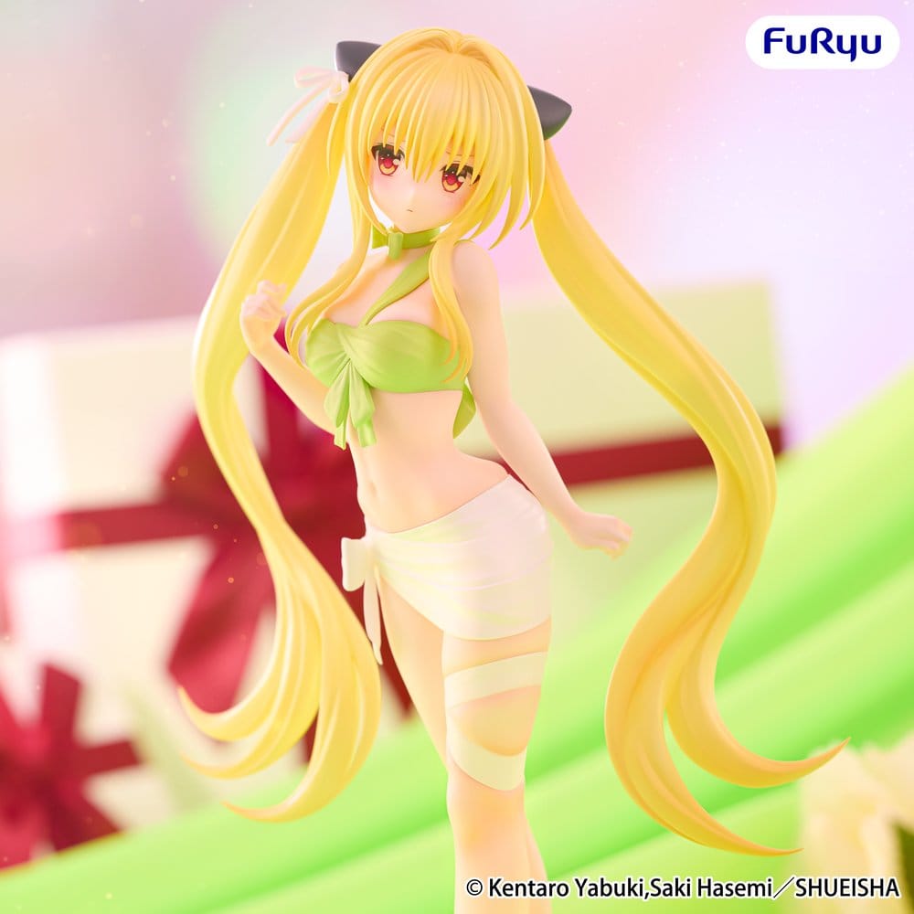 To Love-Ru Darkness BiCute Ribbons PVC Statue Golden Darkness 26 cm