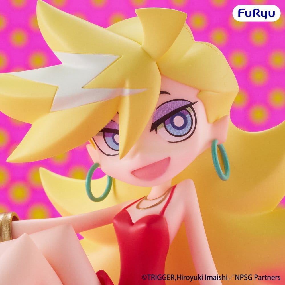 New Panty & Stocking with Garterbelt PVC Figure Noodle Stopper -Panty Anarchy- 9 cm
