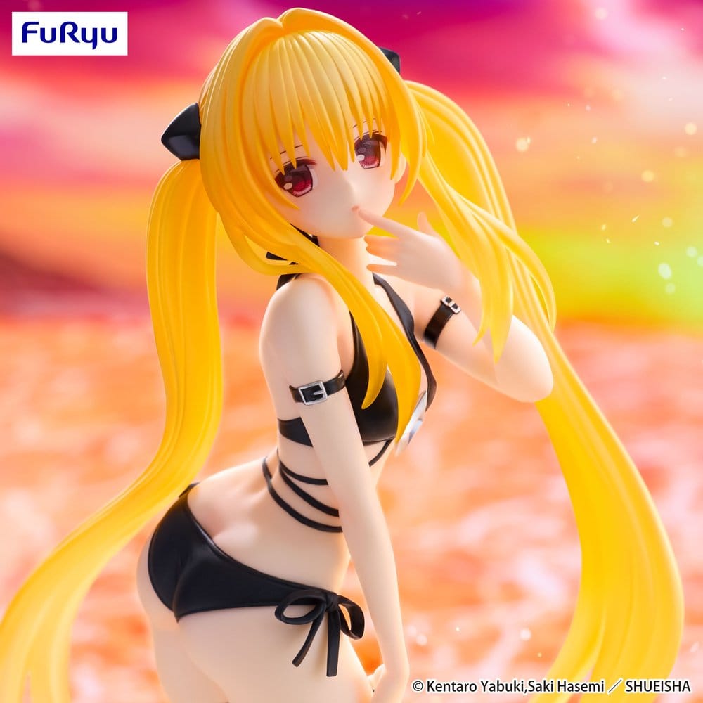 To Love Ru Darkness Trio-Try-iT PVC Figure Golden Darkness 19 cm