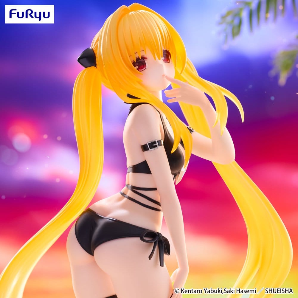 To Love Ru Darkness Trio-Try-iT PVC Figure Golden Darkness 19 cm