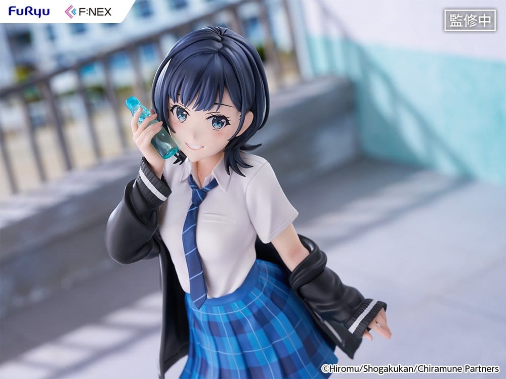Chitose Is in the Ramune Bottle F:NEX PVC Figure 1/7 Yuzuki Nanase 23 cm