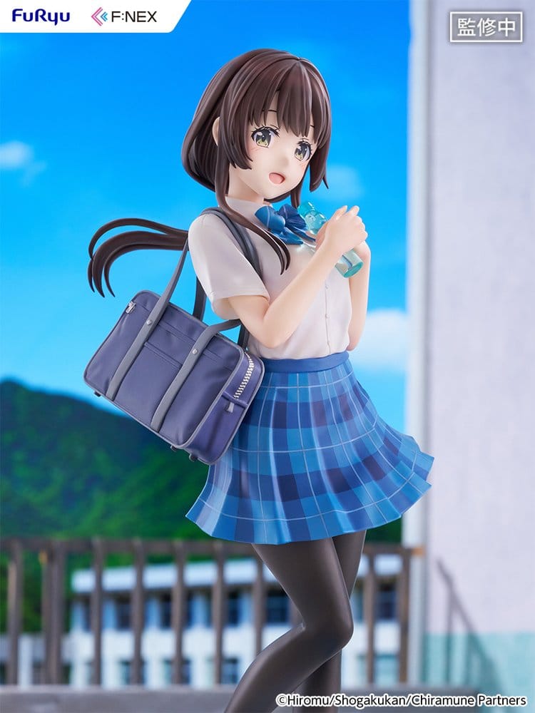 Chitose Is in the Ramune Bottle F:NEX PVC Figure 1/7 Yua Uchida 23 cm