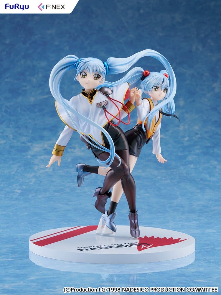 Nadesico the Movie The Prince of Darkness PVC Figure 1/7 Ruri Hoshino double ruriruri Ver. 22 cm