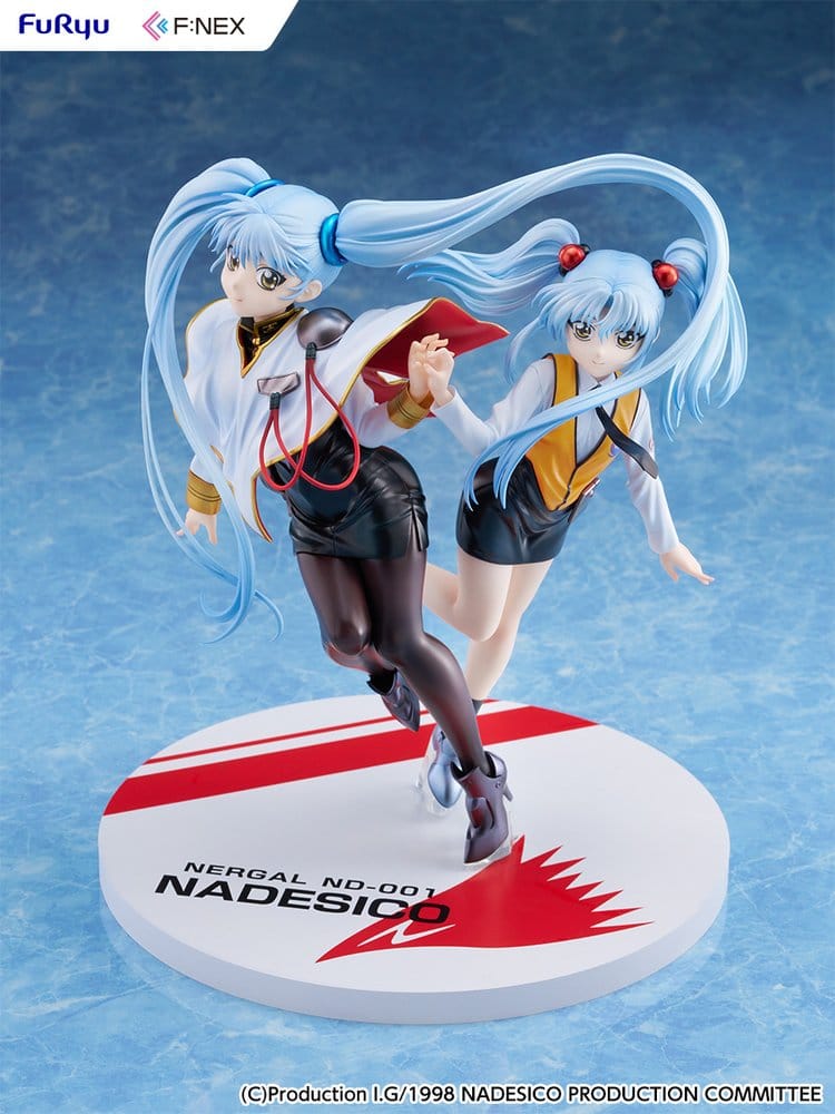 Nadesico the Movie The Prince of Darkness PVC Figure 1/7 Ruri Hoshino double ruriruri Ver. 22 cm