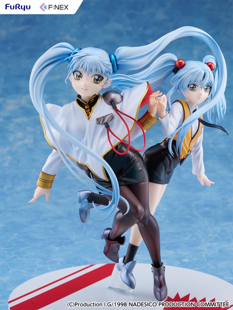 Nadesico the Movie The Prince of Darkness PVC Figure 1/7 Ruri Hoshino double ruriruri Ver. 22 cm