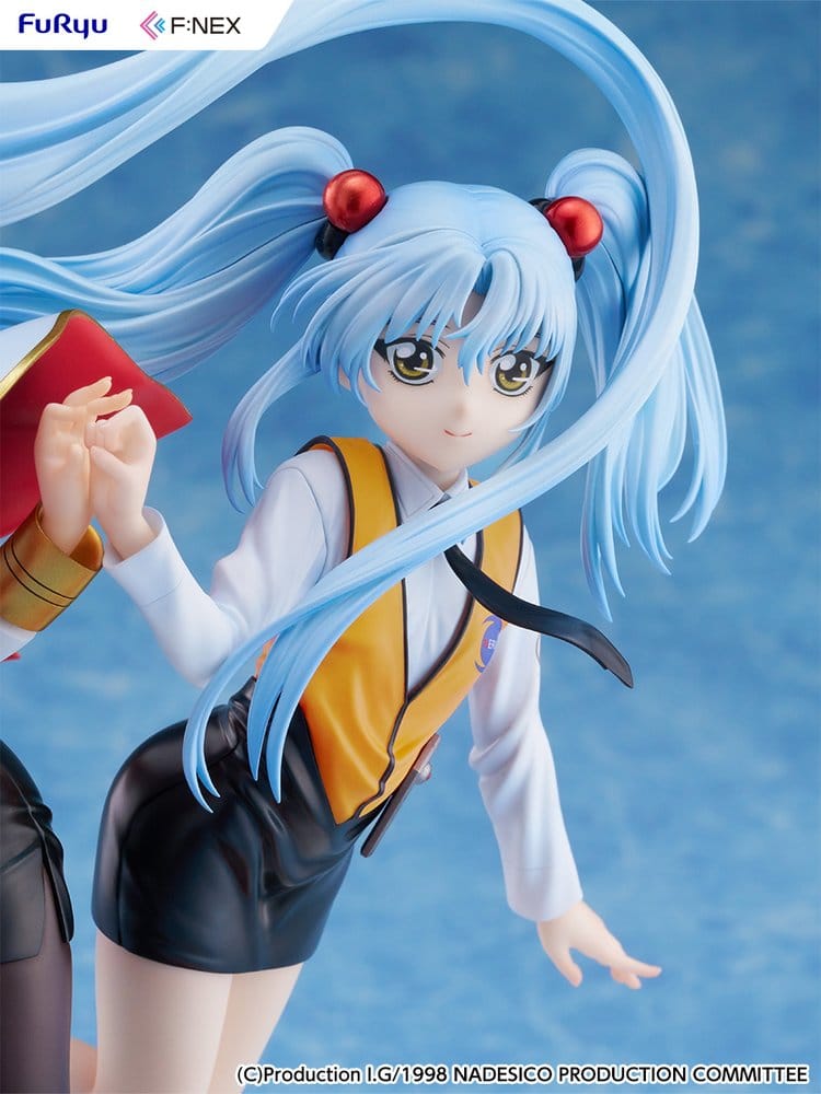 Nadesico the Movie The Prince of Darkness PVC Figure 1/7 Ruri Hoshino double ruriruri Ver. 22 cm
