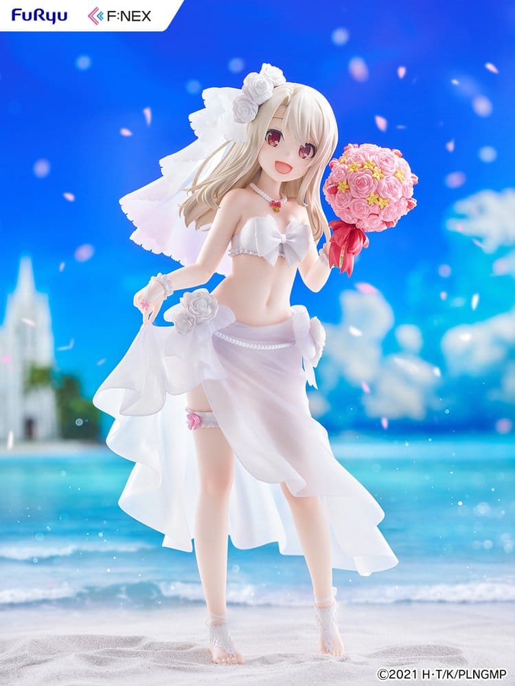 Fate/kaleid liner Prisma Illya: Licht - The Nameless Girl F:NEX PVC Figure 1/7 Illyasviel von Einzbern Wedding Swimsuit Ver. 21 cm