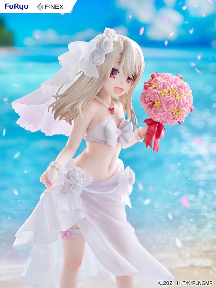Fate/kaleid liner Prisma Illya: Licht - The Nameless Girl F:NEX PVC Figure 1/7 Illyasviel von Einzbern Wedding Swimsuit Ver. 21 cm