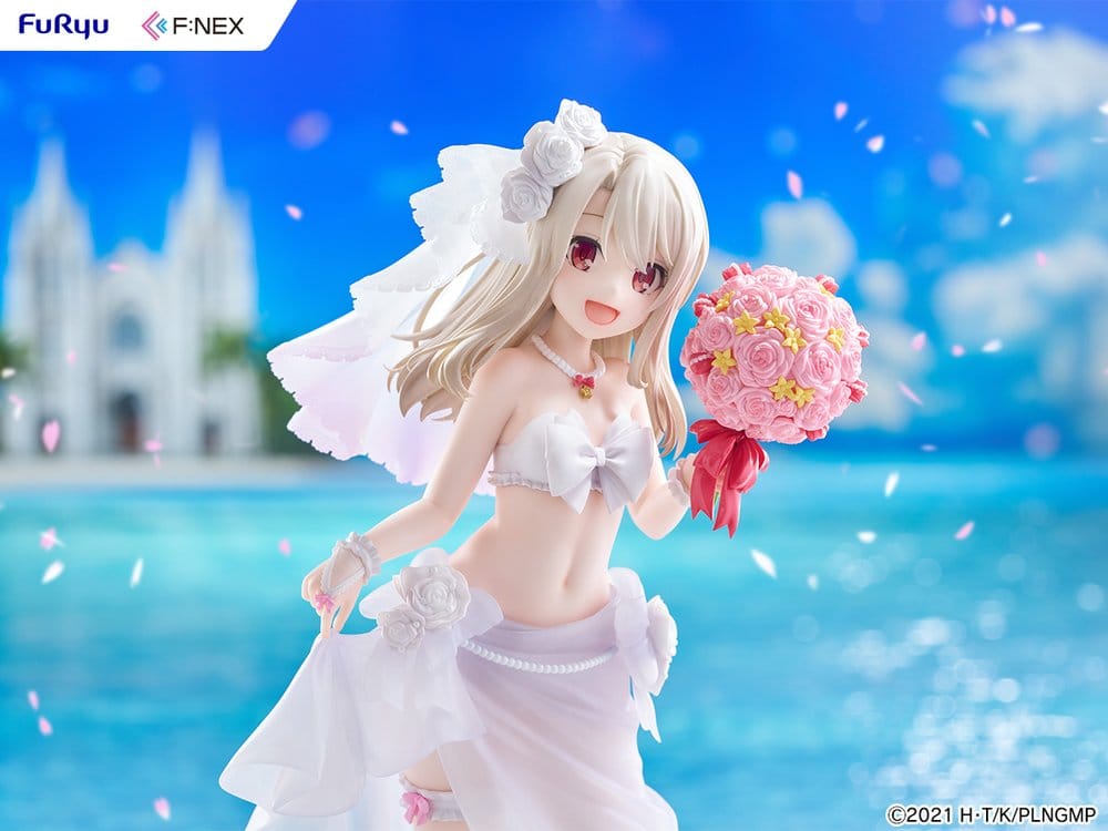 Fate/kaleid liner Prisma Illya: Licht - The Nameless Girl F:NEX PVC Figure 1/7 Illyasviel von Einzbern Wedding Swimsuit Ver. 21 cm