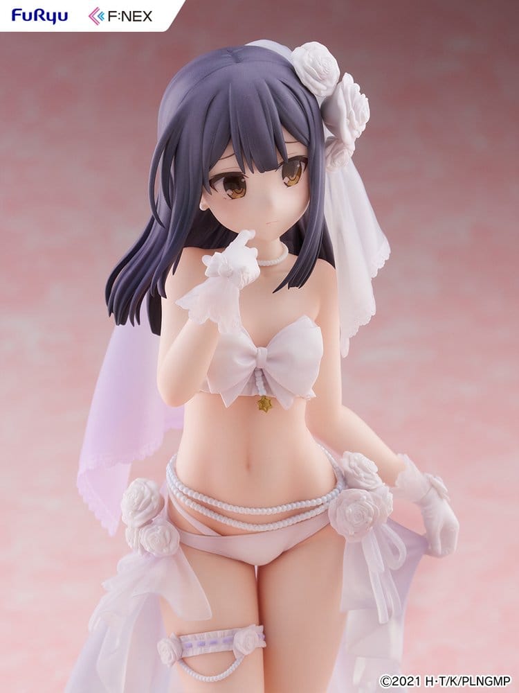 Fate/kaleid liner Prisma Illya: Licht - The Nameless Girl F:NEX PVC Figure 1/7 Miyu Edelfelt Wedding Swimsuit Ver. 21 cm