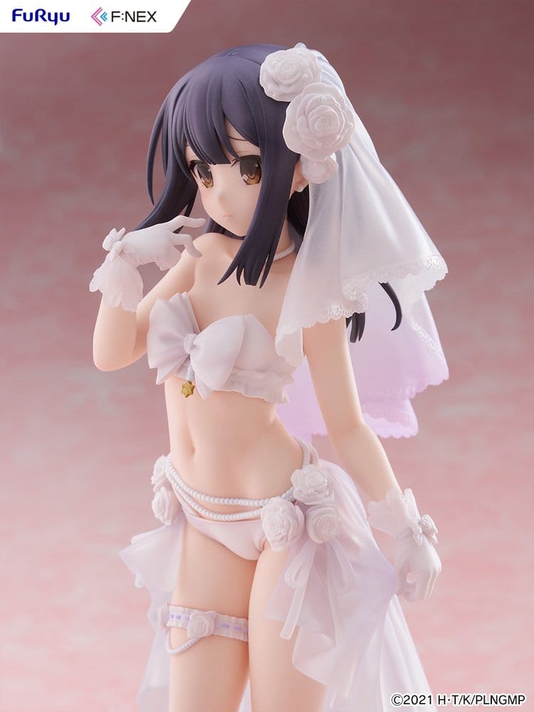Fate/kaleid liner Prisma Illya: Licht - The Nameless Girl F:NEX PVC Figure 1/7 Miyu Edelfelt Wedding Swimsuit Ver. 21 cm