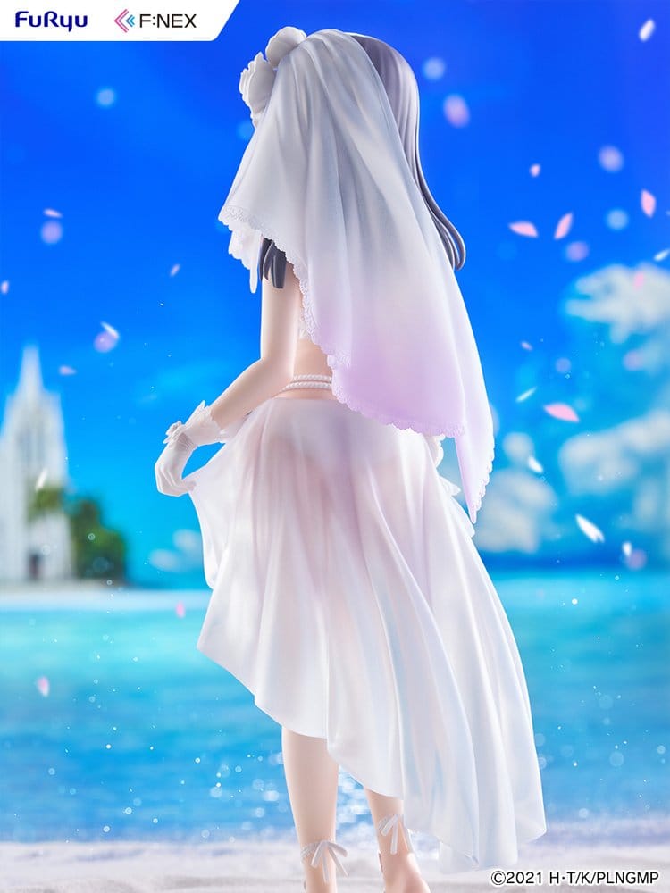 Fate/kaleid liner Prisma Illya: Licht - The Nameless Girl F:NEX PVC Figure 1/7 Miyu Edelfelt Wedding Swimsuit Ver. 21 cm