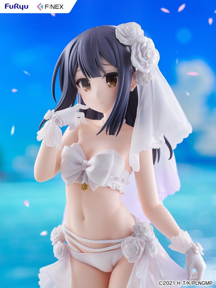 Fate/kaleid liner Prisma Illya: Licht - The Nameless Girl F:NEX PVC Figure 1/7 Miyu Edelfelt Wedding Swimsuit Ver. 21 cm