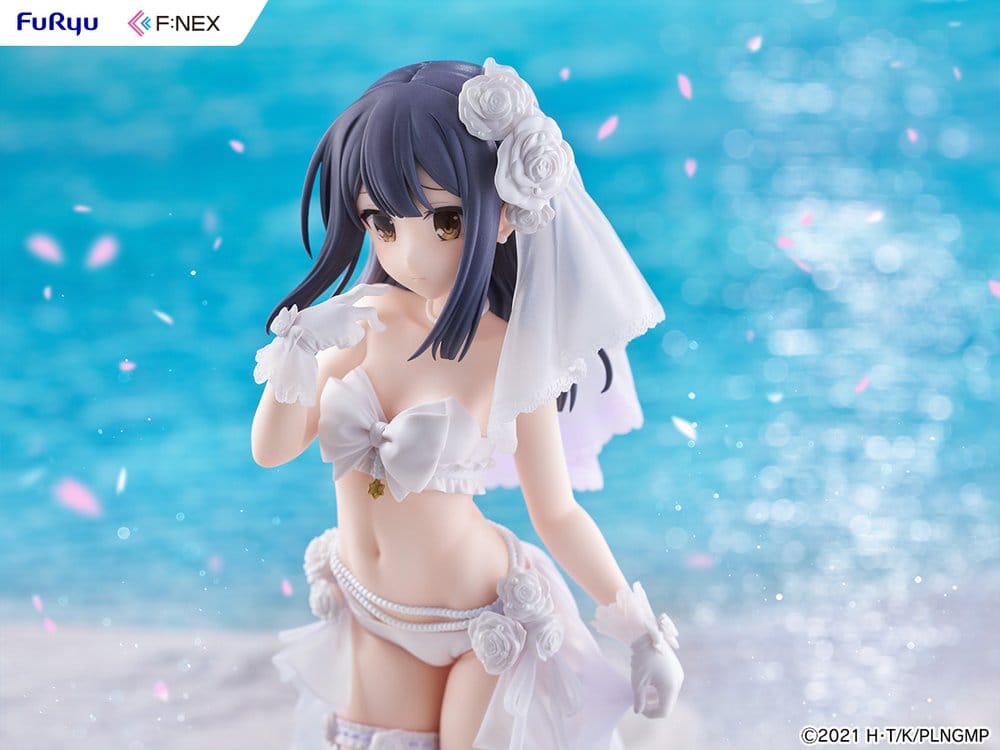 Fate/kaleid liner Prisma Illya: Licht - The Nameless Girl F:NEX PVC Figure 1/7 Miyu Edelfelt Wedding Swimsuit Ver. 21 cm