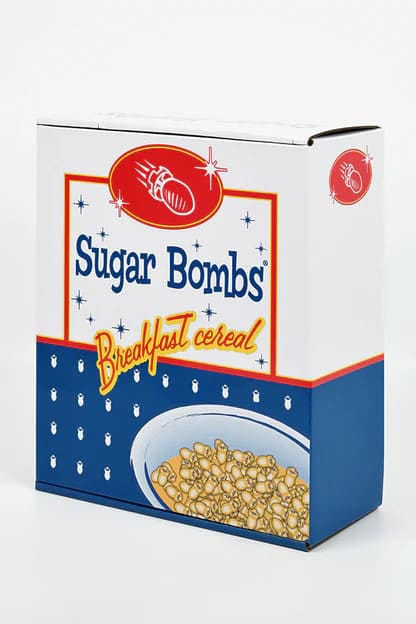 Fallout Breakfast Set Bowl with spoon Sugar Bombs