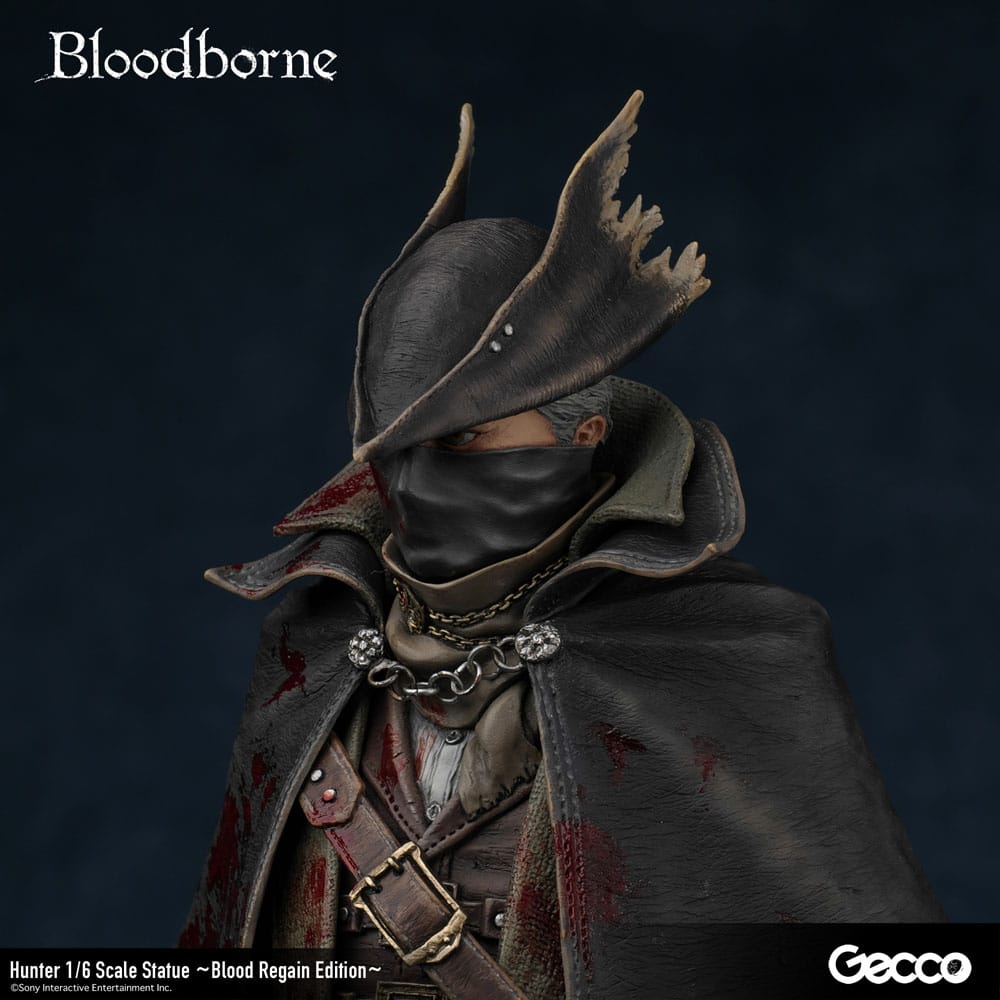 Bloodborne The Old Hunters PVC Statue 1/6 Hunter Blood Regain Edition 32 cm