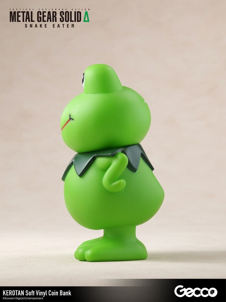 Metal Gear Solid ?: Snake Eater Soft Vinyl Bank Kerotan 21 cm
