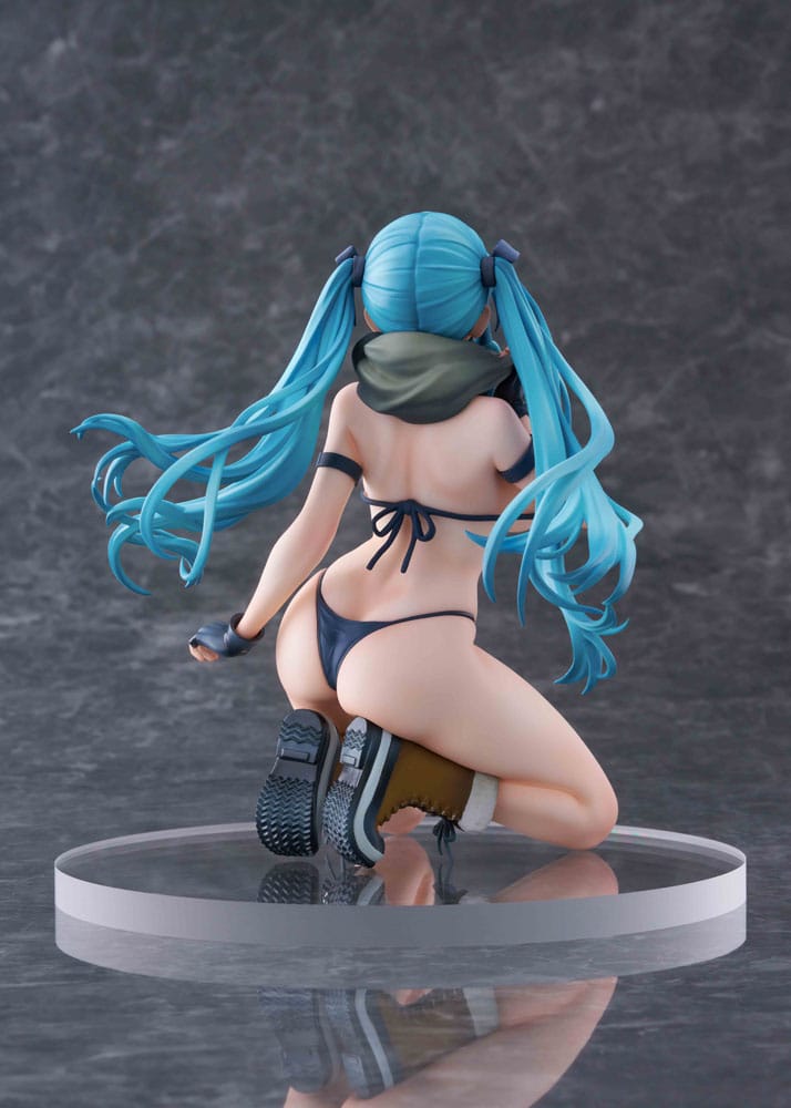 Original Illustration PVC Statue 1/7 Warehouse Aoko Illustration by FreeStyle 16 cm