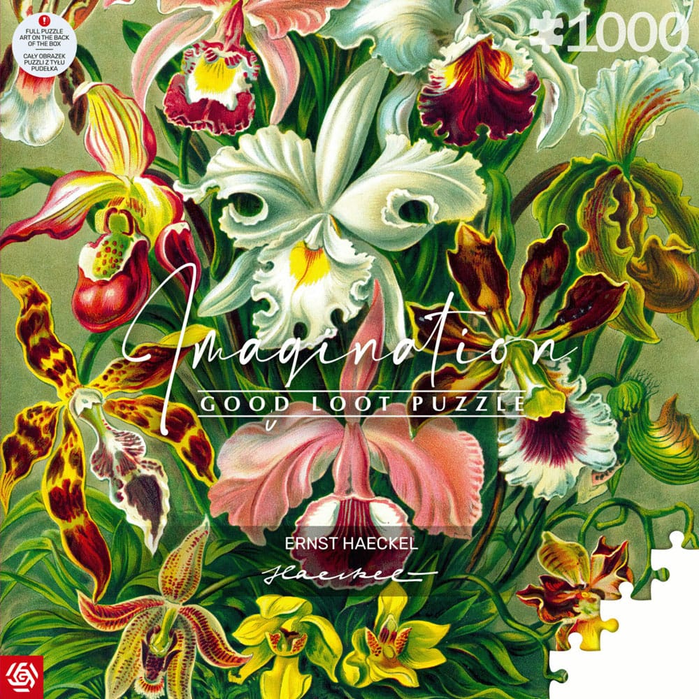 Ernst Haeckel Puzzle Orchid (1000 pieces)