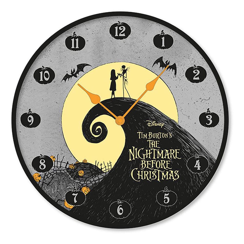 Nightmare Before Christmas Wanduhr Jack &amp; Sally