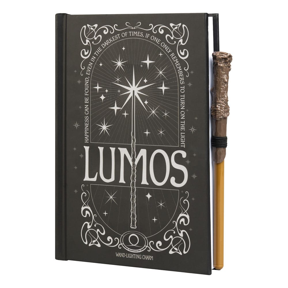 Harry Potter Premium Notebook A5 with Light Lumos Maxima